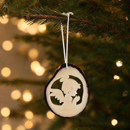 Adornos Navideños de Tagua | Palo Santo DeltaTau