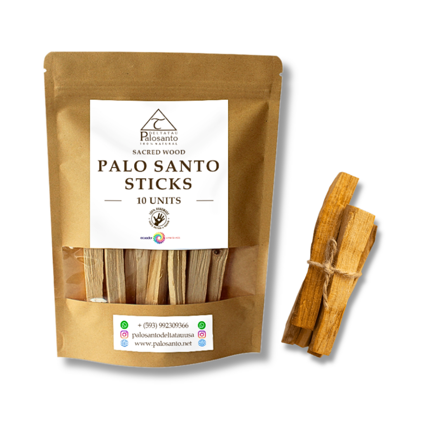 Premium Palo Santo Sticks from Ecuador