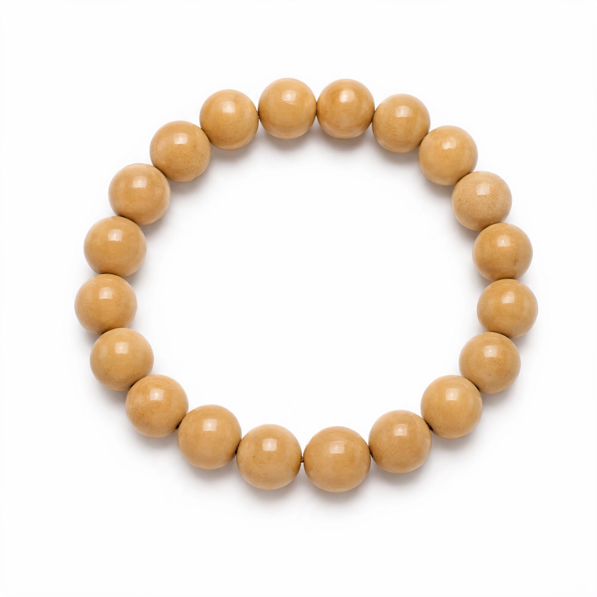 Pulsera de Tagua Artesanal café | Palo Santo DeltaTau
