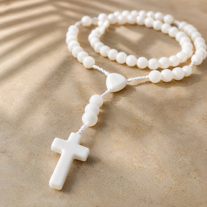 Rosario de Tagua Artesanal | Palo Santo DeltaTau