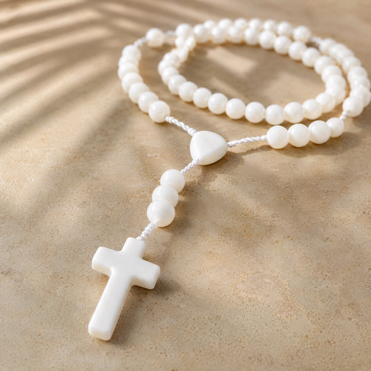 Rosario de Tagua Artesanal | Palo Santo DeltaTau