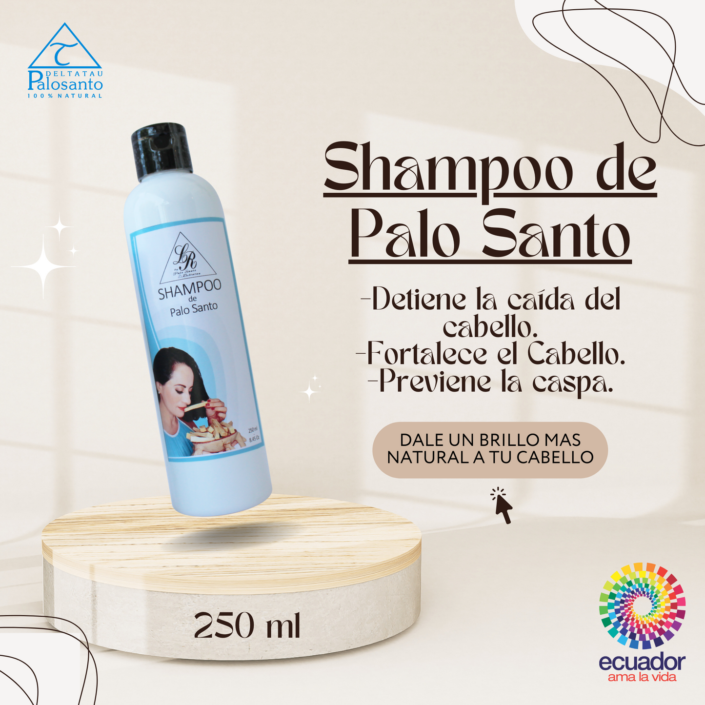 Shampoo de Palo Santo