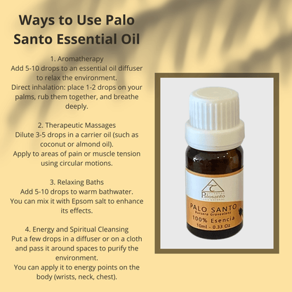 Aceite Esencial de Palo Santo 1Lt Aceite Esencial - Palo Santo DeltaTau