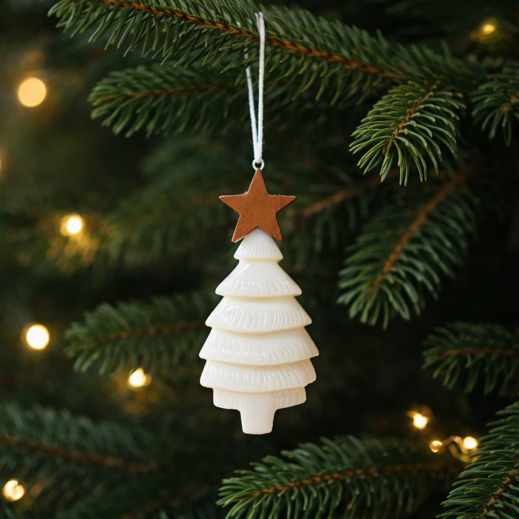 Adornos Navideños de Tagua | Palo Santo DeltaTau