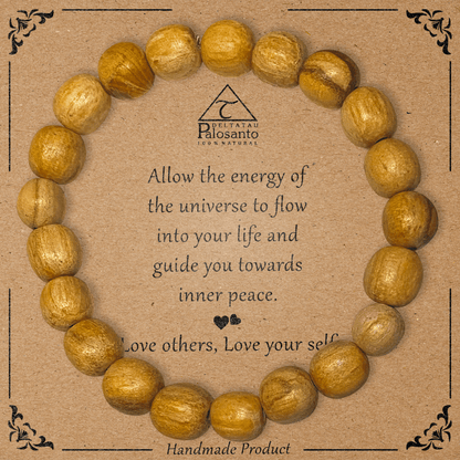 Pulsera De Palo Santo - Palo Santo DeltaTau